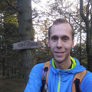 Radek na vrcholu Burkův vrch (25.10.2020 14:58)