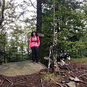 Maja na vrcholu Burkův vrch (4.10.2020 15:47)