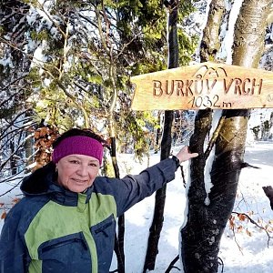 Nuny na vrcholu Burkův vrch (20.2.2021 18:26)