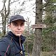 Pavel Skřičík na vrcholu Burkův vrch