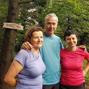 ROSA na vrcholu Burkův vrch (14.7.2019 13:55)