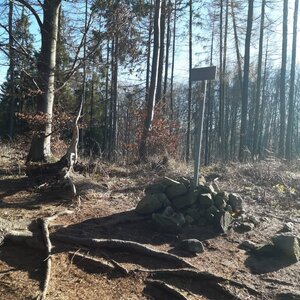ZdenkaV na vrcholu Babí hora (29.1.2024 13:33)