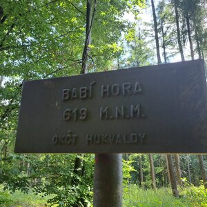 Horalka Anička na vrcholu Babí hora (9.6.2024 13:04)