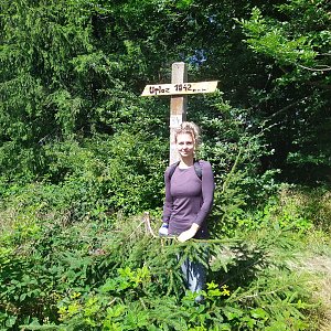 Kačička na vrcholu Uplaz (7.8.2021 9:24)