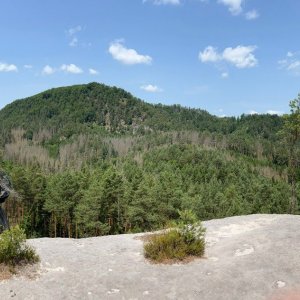 Radim on the summit of Treppenstein (1.7.2023)