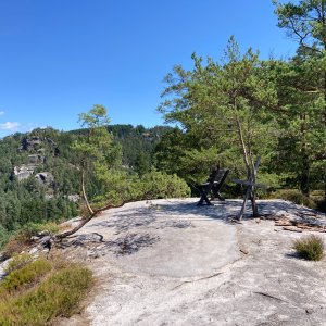 Tomáš Bublan on the summit of Treppenstein (8.8.2026 11:55)