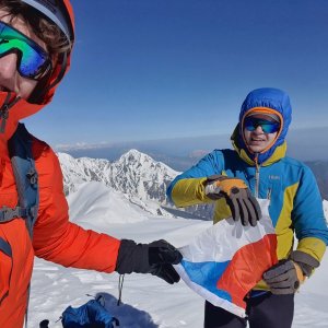 DomjakHrom on the summit of Kazbek (25.6.2023 9:01)