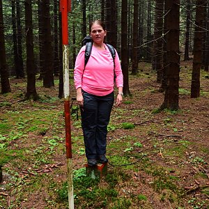 Bohumír Michal na vrcholu Javorový vrch (31.7.2022 11:30)