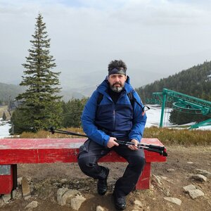Jiří Gryz on the summit of Hill (1.4.2024 9:59)