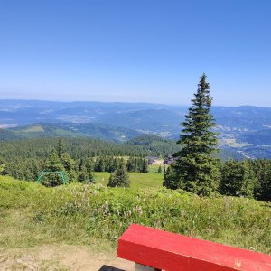 Miroslav Příhonský na vrcholu Kopec/Kopiec (8.7.2023 11:23)