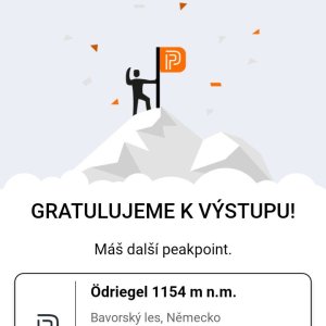 Michal Kříž on the summit of Ödriegel V (21.6.2025 13:47)