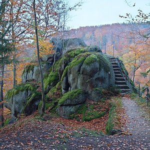 Nojby na vrcholu Jezdec (27.10.2021 17:36)