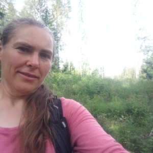Jiřina on the summit of Sviniarka (4.7.2023 16:45)