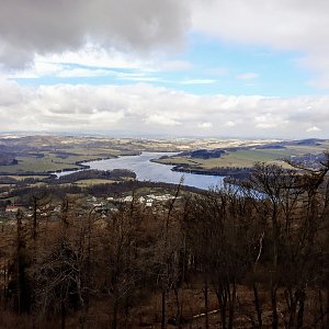 Tomáš Habr na vrcholu Velký Roudný (3.4.2021 11:18)