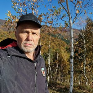 Rastislav Biarinec on the summit of Malá Fatra (20.10.2025 10:15)