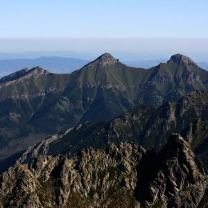 Bouřka on the summit of Prostredný Svišťový štít (5.9.2019 7:50)