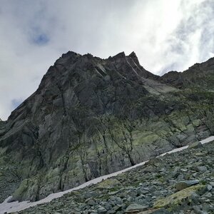 Pavel Svoboda on the summit of Východný Železný štít (6.7.2024 7:51)