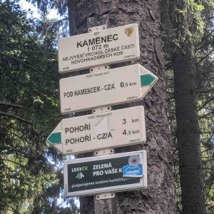 Chilli Karin na vrcholu Kamenec (18.8.2025 11:40)