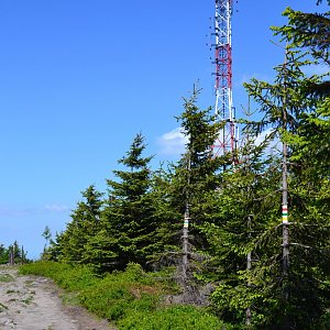 Jarda Vála na vrcholu Stóg Izerski (21.5.2018 14:56)