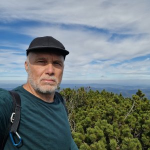 Rastislav Biarinec on the summit of Kostolíky (26.9.2026 11:19)