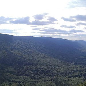 Lenka Horáková on the summit of Paličník (23.9.2022 14:53)
