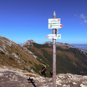 Radim on the summit of Mała Sucha Czuba Kondracka (28.9.2026)