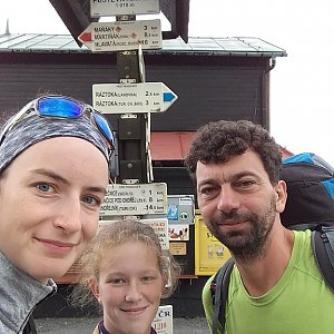 Babunka159 na vrcholu Pustevny (18.6.2018 15:45)