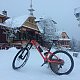 Biker.P na vrcholu Pustevny (9.1.2021 7:59)