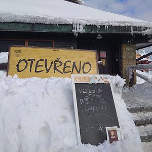 SISI na vrcholu Pustevny (20.1.2019 12:43)