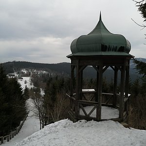 Krvelačné ňuf na vrcholu Pustevny (27.3.2021 12:35)