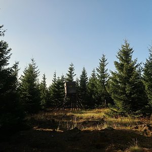 Bouřka na vrcholu Kraví hora (29.8.2022 8:51)