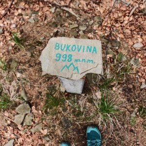 Ila on the summit of Bukovina (14.5.2026 10:42)