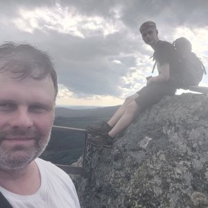 Bohumír Michal na vrcholu Rabštejn (13.6.2026 18:30)