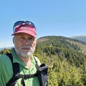 Rastislav Biarinec on the summit of Príslop (23.5.2026 11:59)