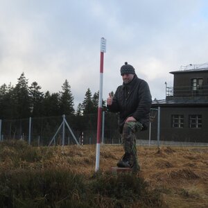 Daniel Ledl na vrcholu Churáňovský vrch (20.2.2024 14:40)