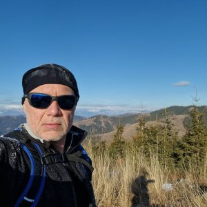 Rastislav Biarinec on the summit of Zunošaj (15.2.2025 14:56)