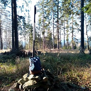 Jiřina na vrcholu Bařinka (15.11.2021 13:15)
