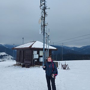 Evík na vrcholu Kympa (2.2.2021 13:14)