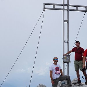 Láďa na vrcholu Hochtor (12.9.2021 13:50)