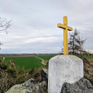 Eliška na vrcholu Křížek (30.3.2025 15:30)