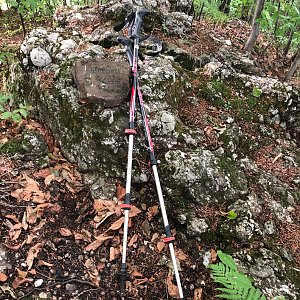 Radka D na vrcholu Hradisko (27.8.2022 9:05)