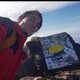Rudolf Leška na vrcholu Ponta do Pico (26.8.2023)