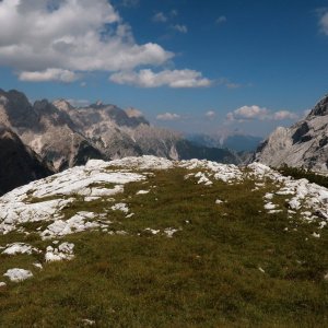 Bouřka on the summit of Forcella Piccola (22.8.2023 15:01)