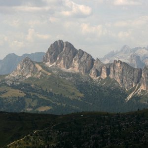 Bouřka na vrcholu Col Piombin (23.8.2023 14:40)