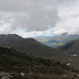 Léňa Manová on the summit of Ben More (25.8.2017 11:18)