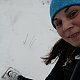 Zdeňka Máchová na vrcholu Pískovna (16.1.2021 13:20)