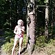 Ilona Mušálková na vrcholu Smrčina