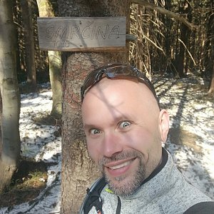 Pavel Krömer na vrcholu Smrčina (19.4.2019 15:17)