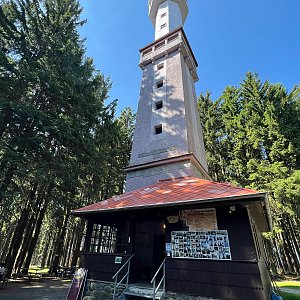 Jaroslav Mužík na vrcholu Javorník (20.7.2022 12:15)