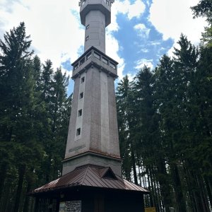 akam na vrcholu Javorník (29.7.2025 13:41)